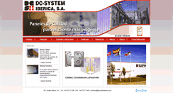 Desktop Screenshot of dcsystemiberica.com